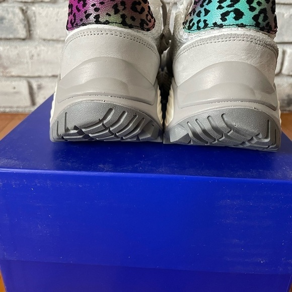 P448 Jackson Reflector Leopard Sneakers size EU 37 US 7 new in box - Picture 6 of 13